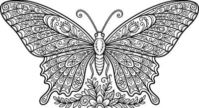 Animals coloring page preview